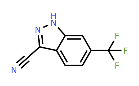 CAS 887577-45-9 | 3-Cyano-6-trifluoromethylindazole