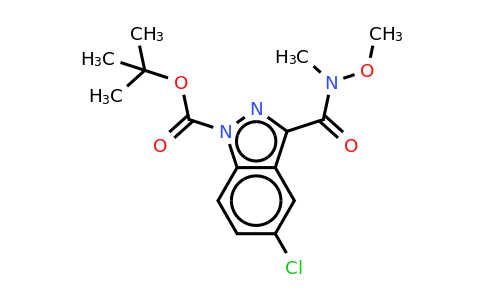 CAS 887577-58-4 | N-tert-butoxycarbonyl-5-chloro-3-indazole-N-methoxy-N-methylcarboxiamide
