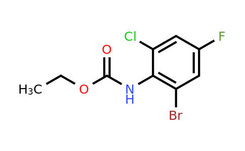 CAS 887578-48-5 | N-ethoxycarbonyl-2-bromo-4-fluoro-6-chloro-aniline