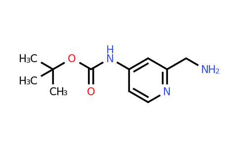 CAS 887579-50-2 | (2-Aminomethyl-pyridin-4-YL)-carbamic acid tert-butyl ester
