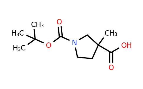 CAS 887587-09-9 | 1-(Tert-butoxycarbonyl)-3-methylpyrrolidine-3-carboxylic acid