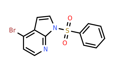 4-Bromo-1-benzenesulfonyl-7-azaindole