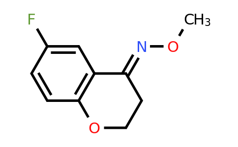 CAS 890839-05-1 | (4E)-6-Fluoro-N-methoxy-3,4-dihydro-2H-1-benzopyran-4-imine