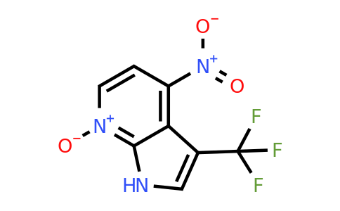 CAS 892414-49-2 | 4-nitro-3-(trifluoromethyl)-7-azaindole-7-oxide