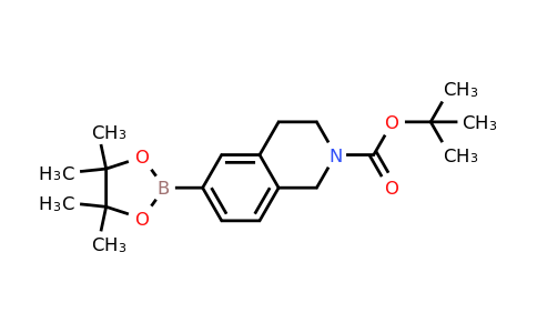 CAS 893566-72-8 | tert-butyl 6-(4,4,5,5-tetramethyl-1,3,2-dioxaborolan-2-yl)-1,2,3,4-tetrahydroisoquinoline-2-carboxylate