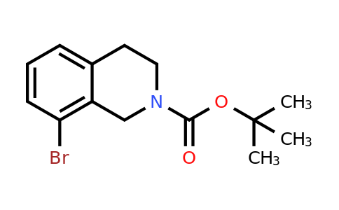 CAS 893566-75-1 | tert-butyl 8-bromo-1,2,3,4-tetrahydroisoquinoline-2-carboxylate