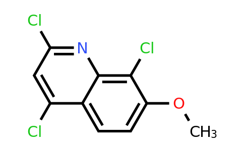 CAS 893620-26-3 | 2,4,8-trichloro-7-methoxyquinoline
