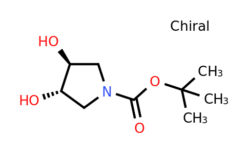 CAS 90481-33-7 | tert-butyl (3S,4S)-3,4-dihydroxypyrrolidine-1-carboxylate