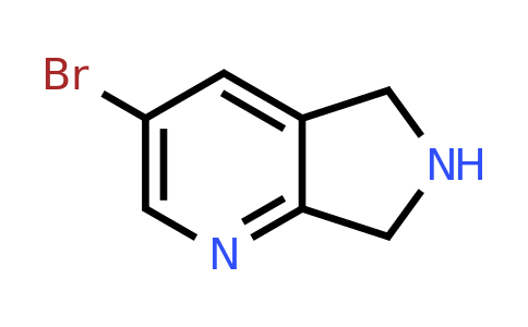 CAS 905273-36-1 | 3-Bromo-6,7-dihydro-5H-pyrrolo[3,4-B]pyridine