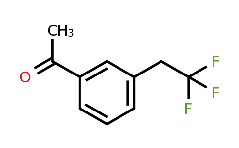 CAS 906067-23-0 | 1-[3-(2,2,2-Trifluoroethyl)phenyl]ethanone