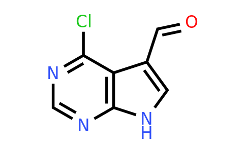 4-chloro-7H-pyrrolo[2,3-d]pyrimidine-5-carbaldehyde