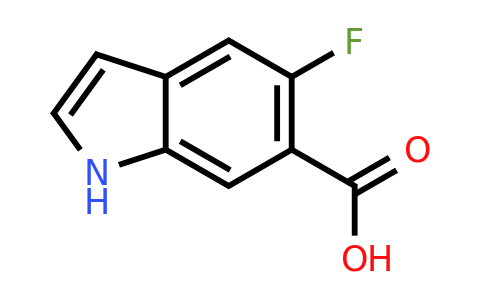 CAS 908600-74-8 | 5-fluoro-1H-indole-6-carboxylic acid
