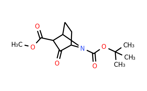 CAS 910332-68-2 | 3-oxo-7-azabicyclo[2.2.1]heptane-2,7-dicarboxylic acid 7-tert-butyl 2-methyl ester