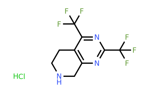 CAS 911636-86-7 | 2,4-bis(trifluoromethyl)-5H,6H,7H,8H-pyrido[3,4-d]pyrimidine hydrochloride