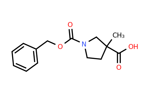 CAS 912444-75-8 | 1-[(benzyloxy)carbonyl]-3-methylpyrrolidine-3-carboxylic acid