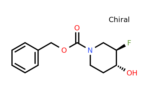 CAS 913574-96-6 | trans-1-cbz-3-fluoro-4-hydroxypiperidine