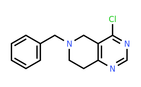 6-Benzyl-4-chloro-5,6,7,8-tetrahydropyrido[4,3-D]pyrimidine
