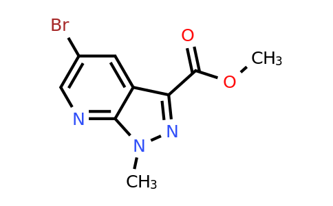 CAS 916326-80-2 | methyl 5-bromo-1-methyl-1H-pyrazolo[3,4-b]pyridine-3-carboxylate