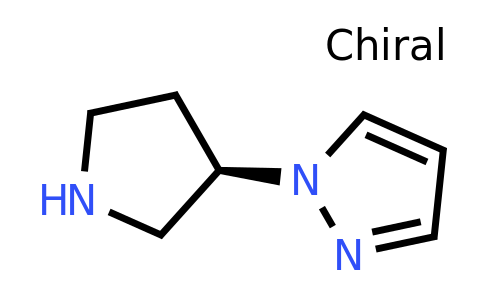 CAS 917560-79-3 | (R)-1-(Pyrrolidin-3-YL)-1H-pyrazole