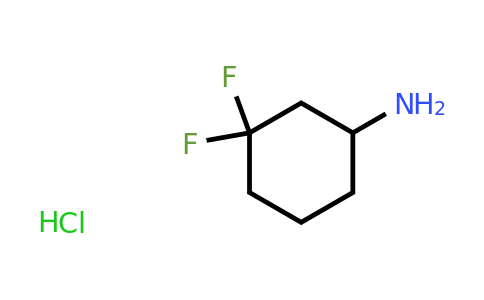 CAS 921602-77-9 | 3,3-difluorocyclohexan-1-amine hydrochloride