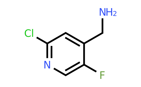 CAS 924706-97-8 | (2-Chloro-5-fluoropyridin-4-YL)methylamine