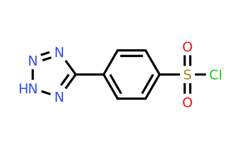 4-(2h-tetrazol-5-yl)benzenesulfonyl chloride