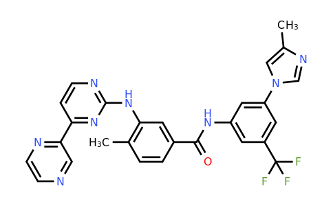 CAS 926037-48-1 | 4-methyl-N-[3-(4-methyl-1H-imidazol-1-yl)-5-(trifluoromethyl)phenyl]-3-{[4-(pyrazin-2-yl)pyrimidin-2-yl]amino}benzamide