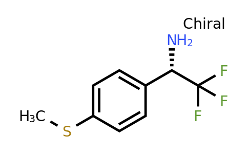 CAS 929804-88-6 | (1S)-2,2,2-Trifluoro-1-(4-methylthiophenyl)ethylamine