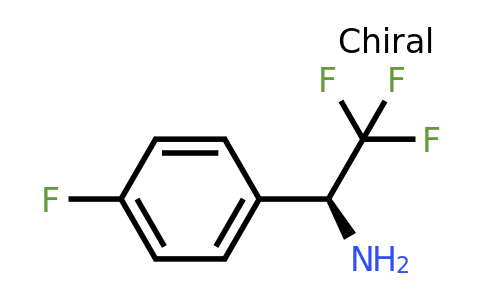 CAS 929804-89-7 | (1S)-2,2,2-Trifluoro-1-(4-fluorophenyl)ethylamine