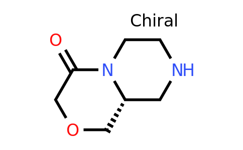 CAS 930783-26-9 | (9aR)-octahydropiperazino[2,1-c]morpholin-4-one
