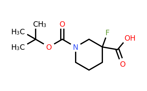CAS 934342-39-9 | 1-BOC-3-Fluoropiperidine-3-carboxylic acid