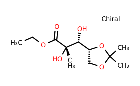 CAS 93635-76-8 | D-arabinonic acid,2-C-methyl-4,5-O-(1-methylethylidene)-,ethyl ester
