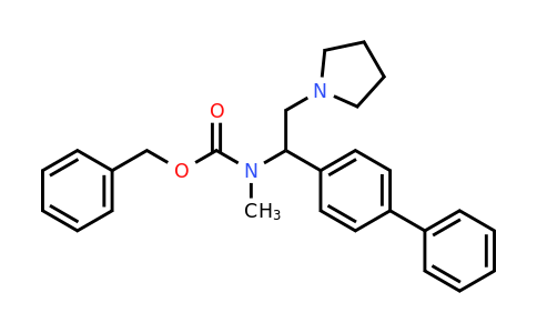 CAS 936498-13-4 | (1-Biphenyl-4-YL-2-pyrrolidin-1-YL-ethyl)-methyl-carbamic acid benzyl ester