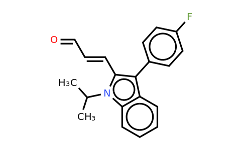 CAS 93957-50-7 | (E)-3-[3'-(4''-Fluorophenyl)-1'-(1''-methylethyl)-1H-indol-2''-YL]-2-propnal