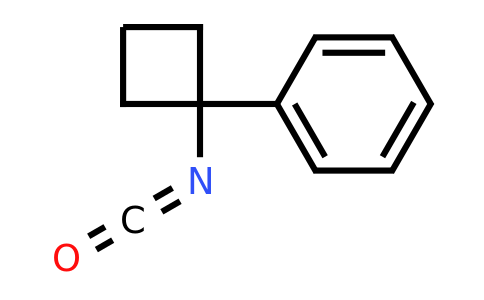CAS 943224-32-6 | (1-Isocyanatocyclobutyl)benzene