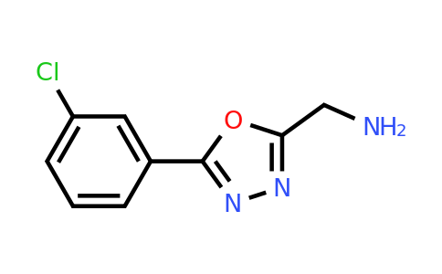 CAS 944897-72-7 | 1-[5-(3-Chlorophenyl)-1,3,4-oxadiazol-2-YL]methanamine