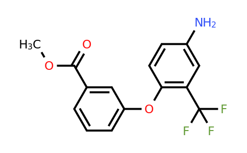 CAS 946784-04-9 | Methyl 3-(4-amino-2-(trifluoromethyl)phenoxy)benzoate