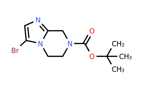 CAS 949922-61-6 | tert-butyl 3-bromo-5H,6H,7H,8H-imidazo[1,2-a]pyrazine-7-carboxylate
