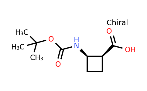 CAS 951173-34-5 | (1S,2R)-2-{[(tert-butoxy)carbonyl]amino}cyclobutane-1-carboxylic acid