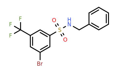 CAS 951885-22-6 | N-Benzyl-3-bromo-5-(trifluoromethyl)benzenesulfonamide