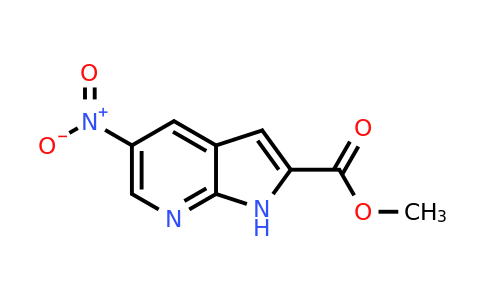 CAS 952182-17-1 | methyl 5-nitro-1H-pyrrolo[2,3-b]pyridine-2-carboxylate