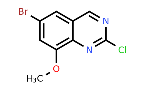 CAS 953039-14-0 | 6-Bromo-2-chloro-8-methoxy-quinazoline