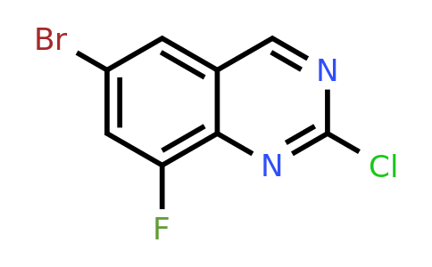 CAS 953039-25-3 | 6-bromo-2-chloro-8-fluoroquinazoline