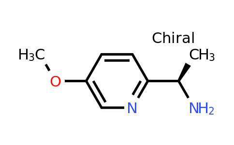 CAS 953780-25-1 | (1R)-1-(5-methoxypyridin-2-yl)ethan-1-amine