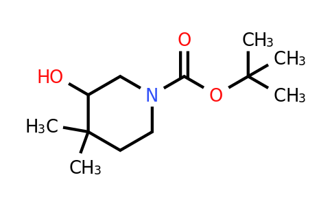 CAS 955028-71-4 | 1-​Piperidinecarboxylic acid, 3-​hydroxy-​4,​4-​dimethyl-​, 1,​1-​dimethylethyl ester