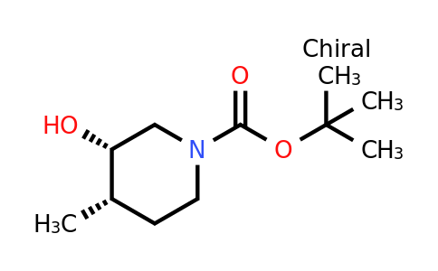 CAS 955028-75-8 | tert-butyl (3S,4S)-rel-3-hydroxy-4-methylpiperidine-1-carboxylate