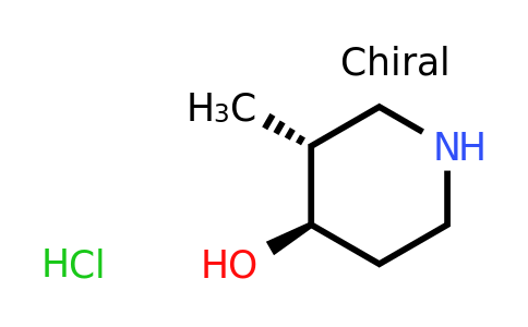 CAS 955028-91-8 | 4-​Piperidinol, 3-​methyl-​, hydrochloride (1:1)​, (3R,​4R)​-​rel-