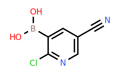 CAS 957060-96-7 | 2-Chloro-5-cyanopyridine-3-boronic acid