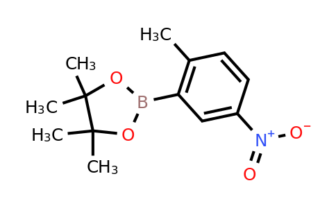 CAS 957062-84-9 | 4,4,5,5-Tetramethyl-2-(2-methyl-5-nitrophenyl)-1,3,2-dioxaborolane