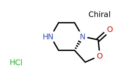 (S)-Hexahydro-oxazolo[3,4-A]pyrazin-3-one hcl